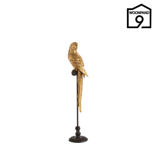 Papagaai op stok goud by J-Line | Woonpand 9