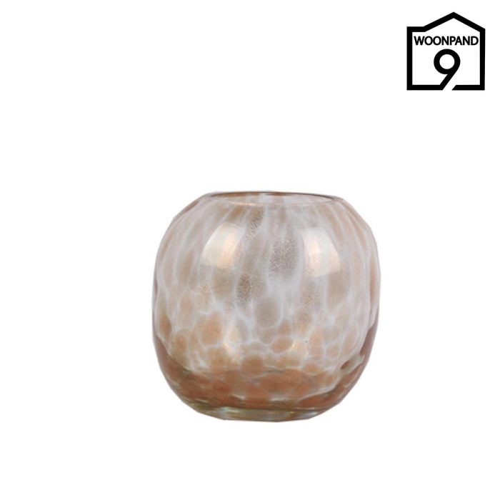 Cheetah Windlicht Tamdi 17cm transparant by House of Nature | Woonpand 9