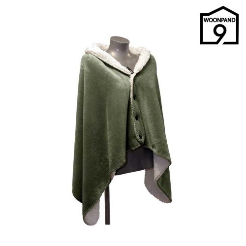 Omslagdoek Coby Deep green by Unique Living | Woonpand 9
