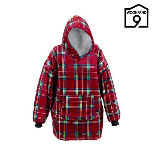 Hoodie Red dessin 1 by Unique Living | Woonpand 9