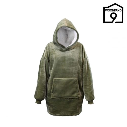 Oversized Hoodie Deep Green by Unique Living | Woonpand 9