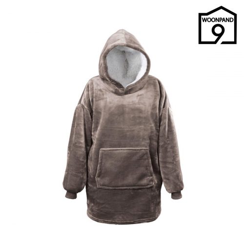 Oversized Hoodie Taupe by Unique Living | Woonpand 9