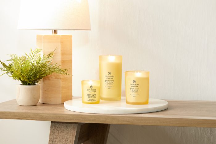 Geurkaars Strength & Energy candle by Chesapeake Bay | Woonpand 9