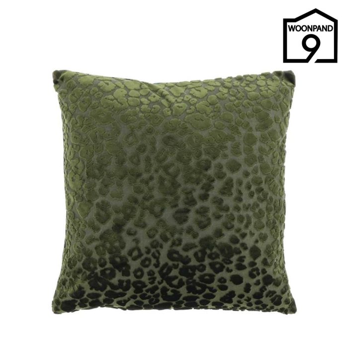 Kussen Kitty 45x45 Winter Green by Unique Living | Woonpand 9