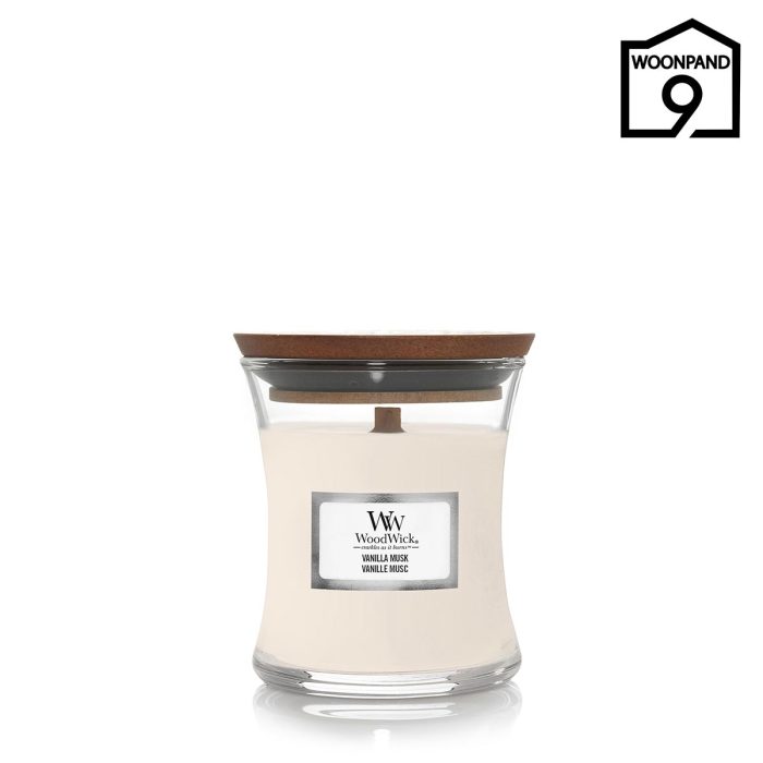 Woodwick Mini Candle Vanilla Musk | Woonpand 9