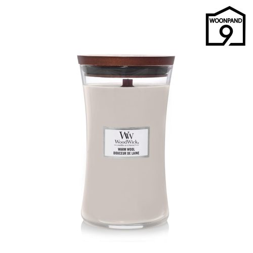 Warm Wool Large Candle by Woodwick | Woonpand 9