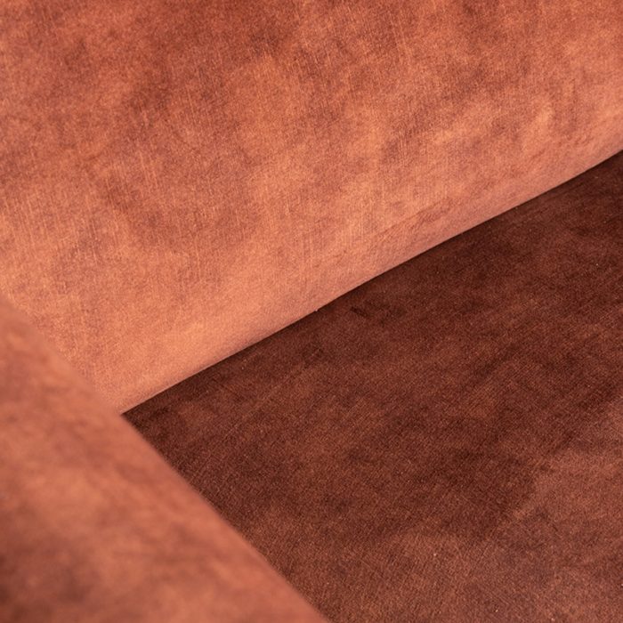 LABEL51 Bank Burano - Rust - Velours - 3-Zits - Afbeelding 3