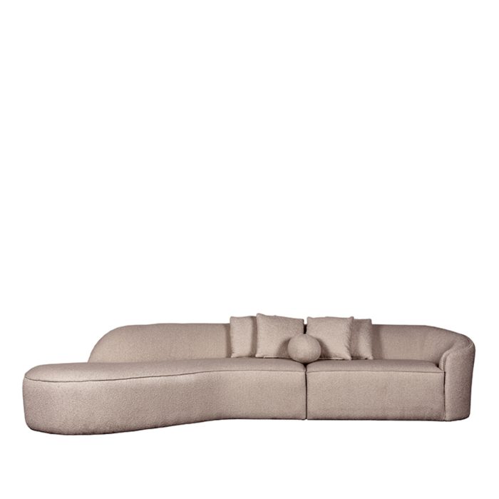 LABEL51 Banken Stelvio - Clay - Boucle - 4-Zits + Hoek Links