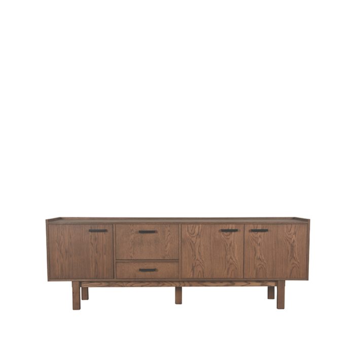 LABEL51 Dressoirs Cali - Smoke - Eiken - Dressoir - Afbeelding 2