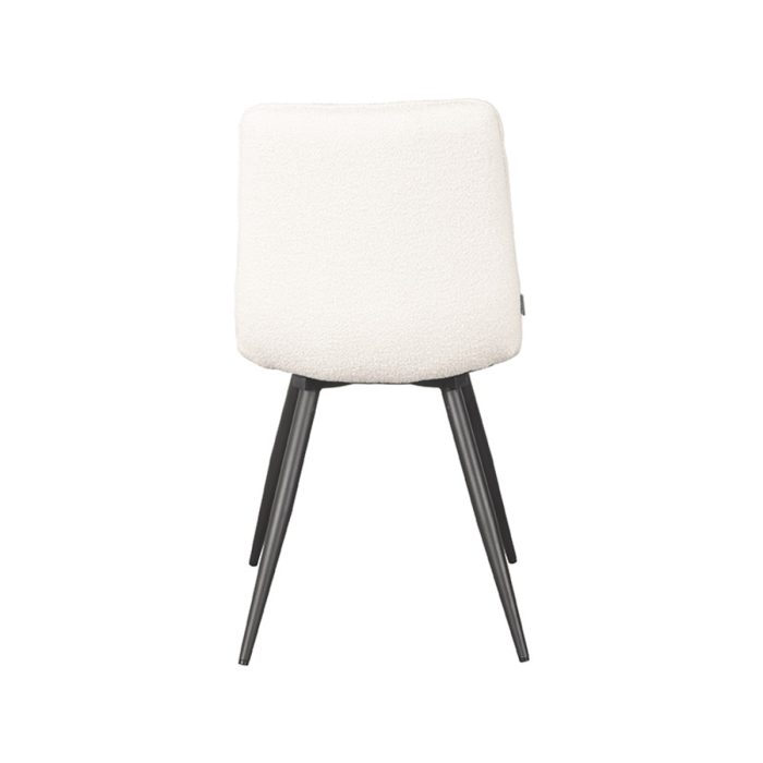 LABEL51 Eetkamerstoelen Jelt - Ivory - Boucle - Afbeelding 3