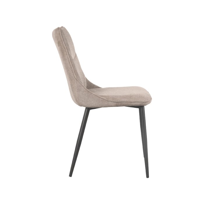 LABEL51 Eetkamerstoelen Riv - Clay - Synthetisch - Afbeelding 2