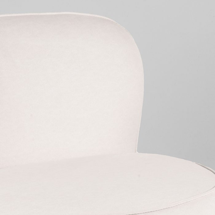 LABEL51 Fauteuils Bunny - Crème - Microfiber - Afbeelding 4