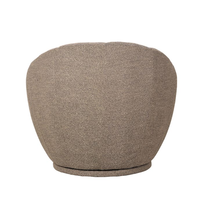 LABEL51 Fauteuils Crown - Bruin - Boucle - Afbeelding 4
