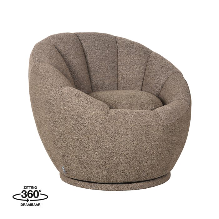 LABEL51 Fauteuils Crown - Bruin - Boucle