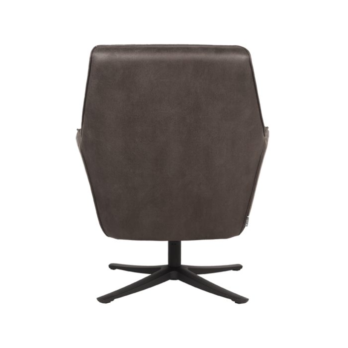 LABEL51 Fauteuils Tod - Antraciet - Microfiber - Afbeelding 3