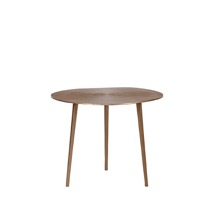 LABEL51 Salontafels Nobby - Antiek goud - Metaal - 50 cm