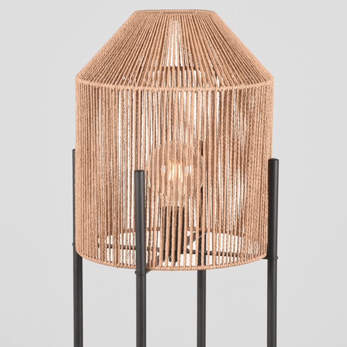 LABEL51 Vloerlampen Ibiza - Naturel - Jute - Afbeelding 4
