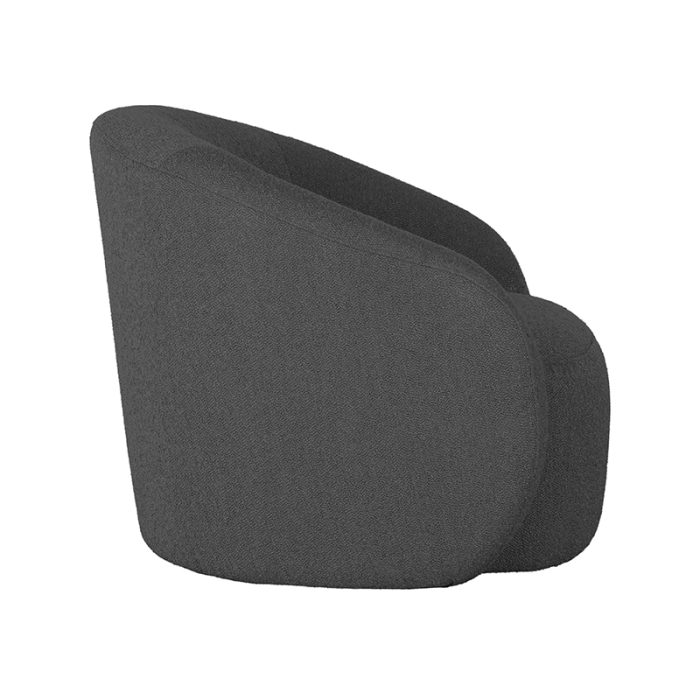 LABEL51 Fauteuils Alby - Antraciet - Boucle - Afbeelding 2