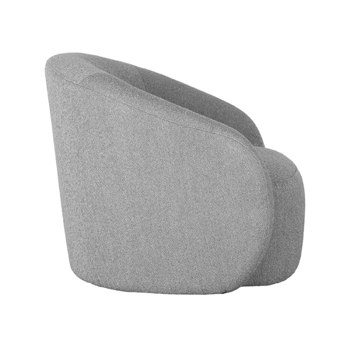 LABEL51 Fauteuils Alby - Grijs - Boucle - Afbeelding 2
