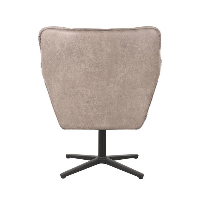 LABEL51 Fauteuils Ian - Taupe - Microfiber - Afbeelding 4