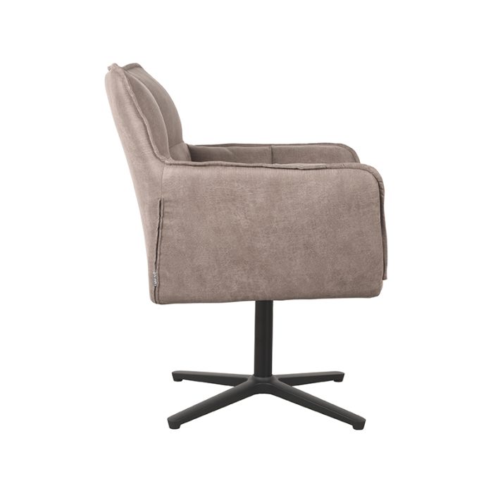 LABEL51 Fauteuils Ian - Taupe - Microfiber - Afbeelding 3