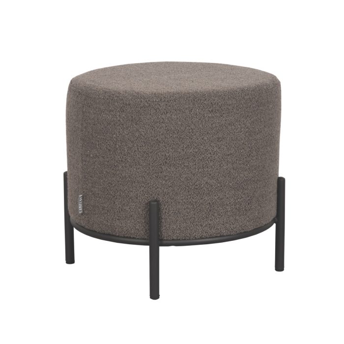 LABEL51 Poef Troy - Bruin - Boucle - L - Afbeelding 2