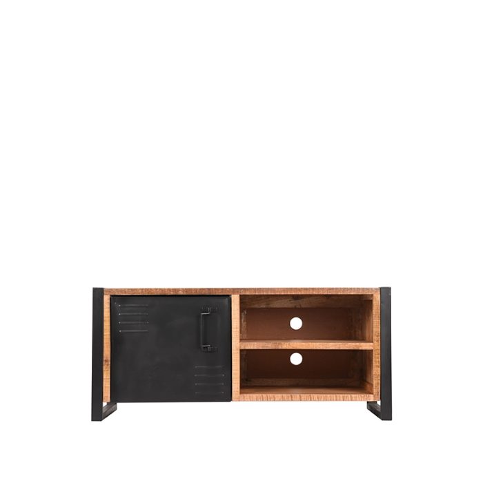 LABEL51 Tv-meubel Brussels - Rough - Mangohout - Tv-Meubel 115 cm - Afbeelding 3