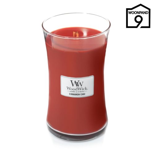 Cinnamon Chai Large Candle by Woodwick | Woonpand 9