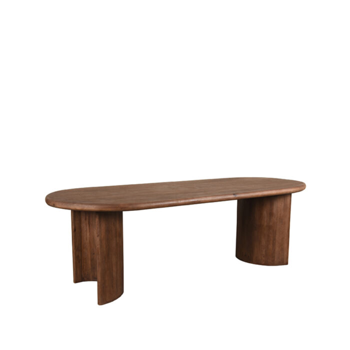 LABEL51 Eetkamertafels Vito - Espresso - Mangohout - 240x100 cm