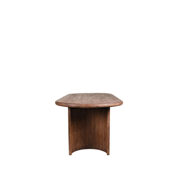 LABEL51 Eetkamertafels Vito - Espresso - Mangohout - 240x100 cm - Afbeelding 2