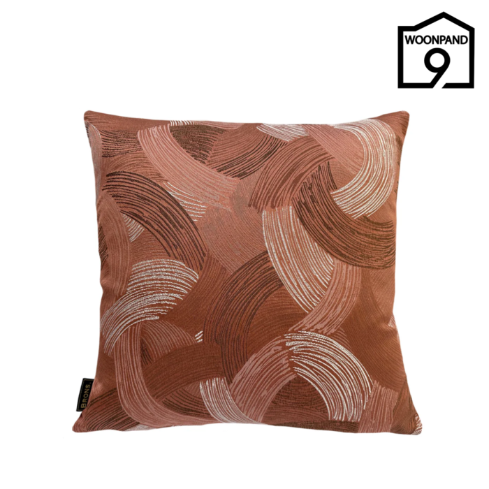 Brons sierkussen Tunya peach 45 x 45 | Woonpand 9