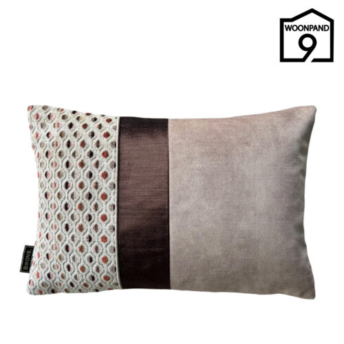 Brons sierkussen Pula strook 45x30 | Woonpand 9