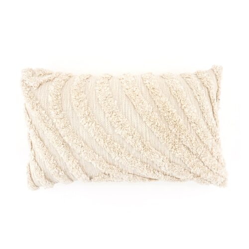 By-Boo sierkussen Sabi off white 30x50 | Woonpand 9