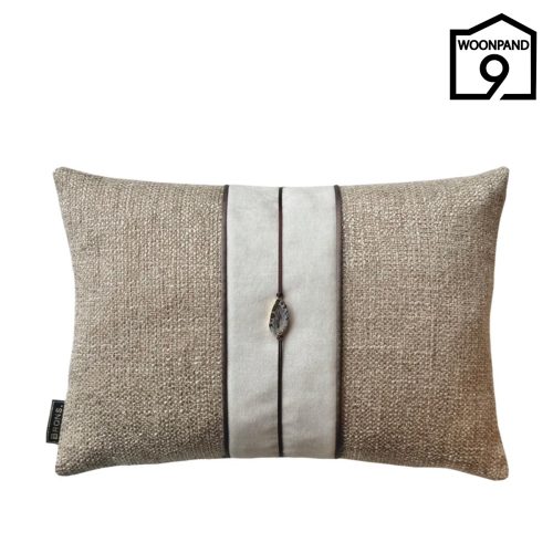 Brons sierkussen Evy stone 45x30 | Woonpand 9