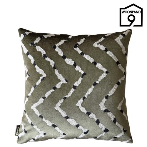 Brons sierkussen Romee 45x45 | Woonpand 9