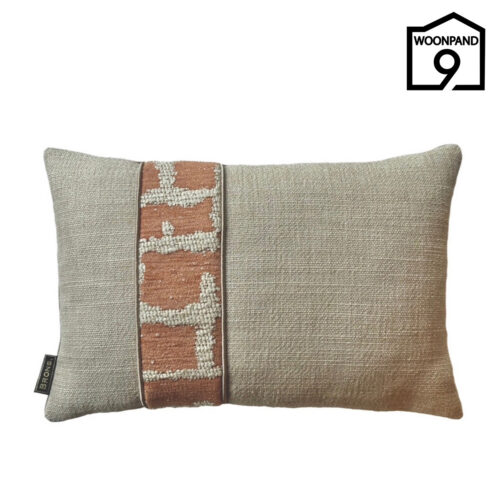 Kenzy strook sierkussen 45x30 cm | Brons Sierkussens | Woonpand 9