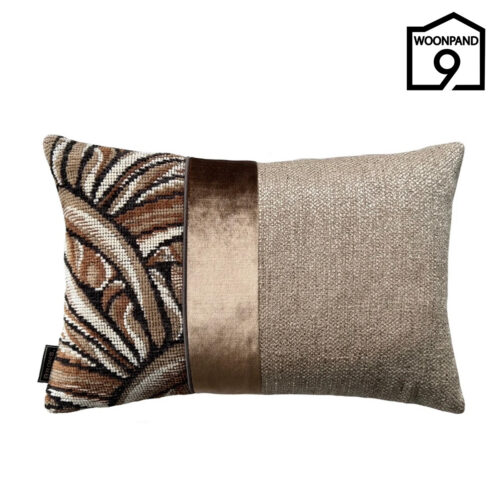 Sierkussen Bonares Strook 45x30 | Brons | Woonpand 9